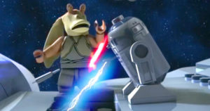 jar jar binks r2-d2