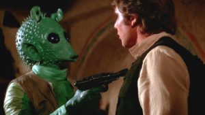 Han solo ha sparato prima a Greedo, Han shot first