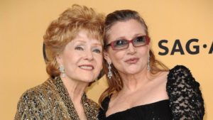 debbie reynolds carrie fisher madre figlia star wars