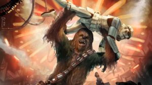 chewbacca soldato imperiale