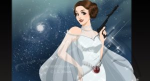 leia di star wars principessa disney petizione