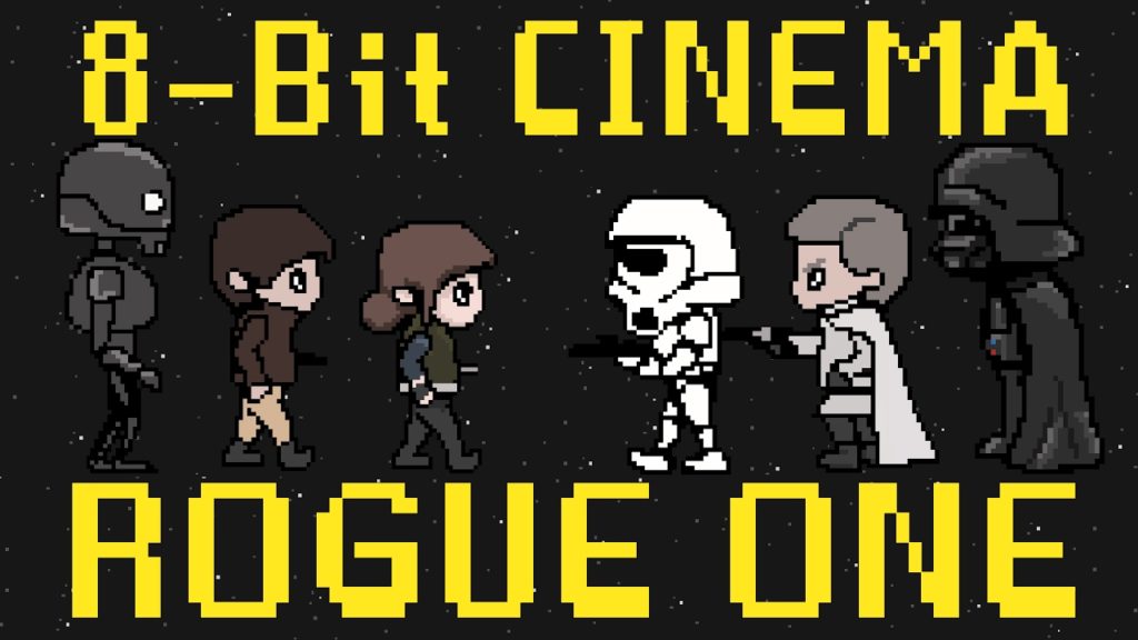 rogue one videogioco in 8-bit