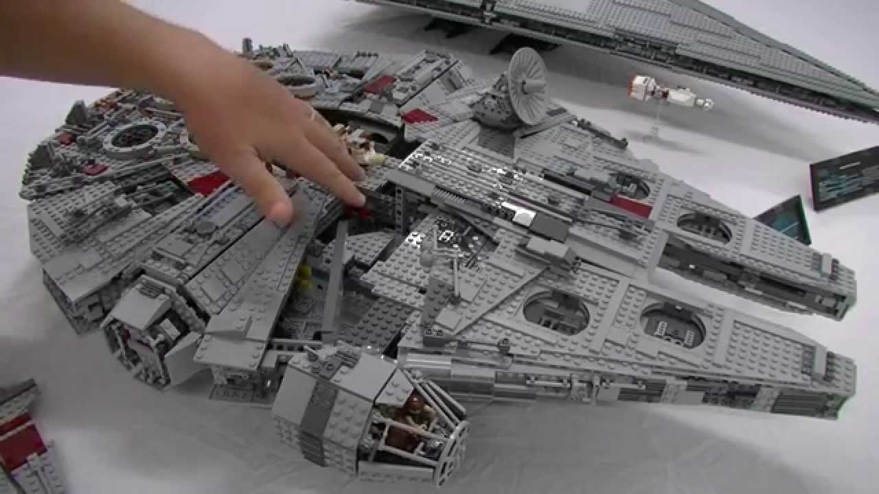 set LEGO star wars millennium falcon 2007