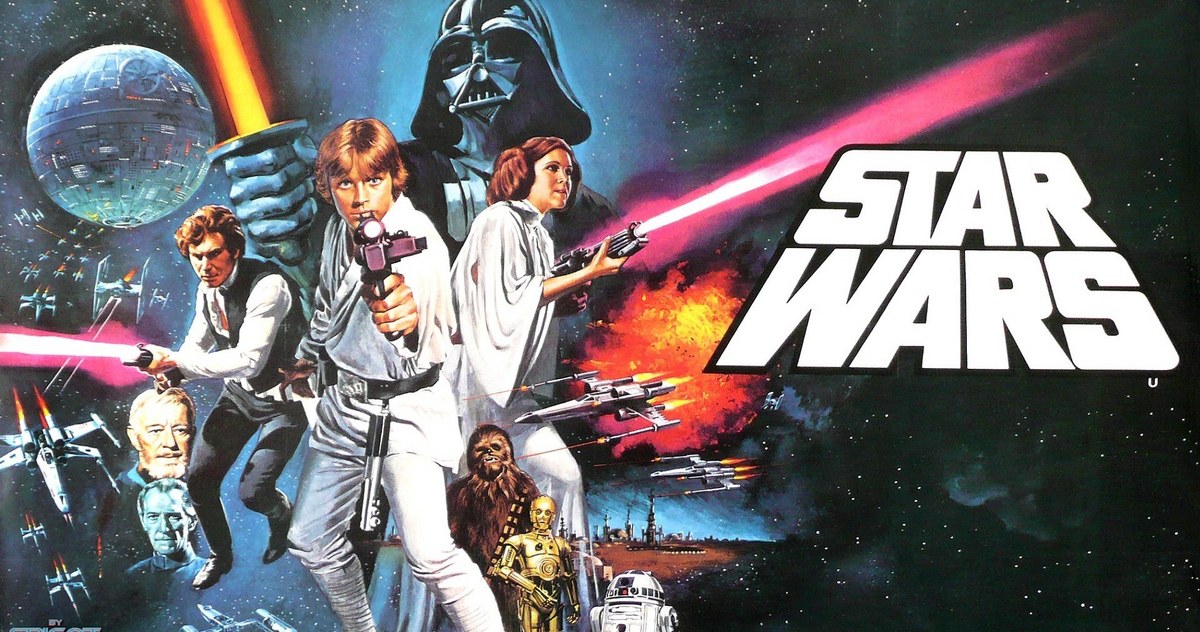 curiosità Star wars episodio iv anniversario 40 anni versione non alterata locandina
