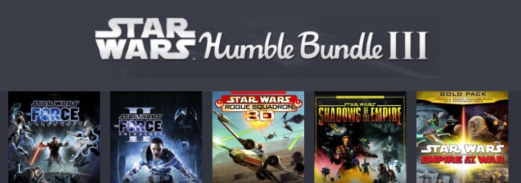 star wars videogiochi beneficenza humble bundle