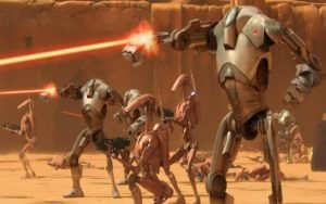 geonosis star wars la guerra dei cloni esercito separatista droidi