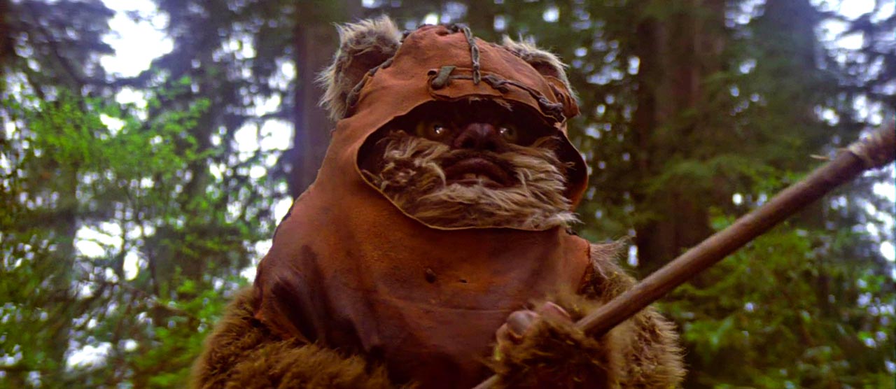 ewok star wars sangue cannibale sacrificio