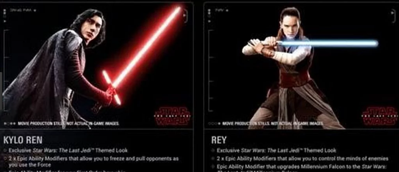 look rey e kylo ren star wars