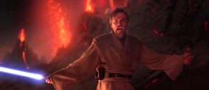 Ewan McGregor star wars episodio iii la vendetta dei sith high ground