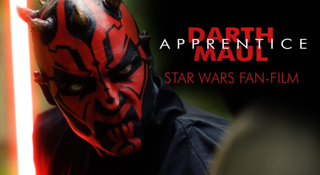 darth maul apprentice fan film star wars youtube corto