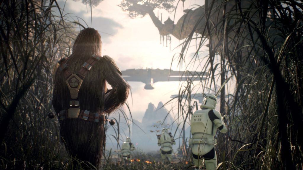 crediti per personaggi battlefront ii gameplay ea los angeles chewbacca