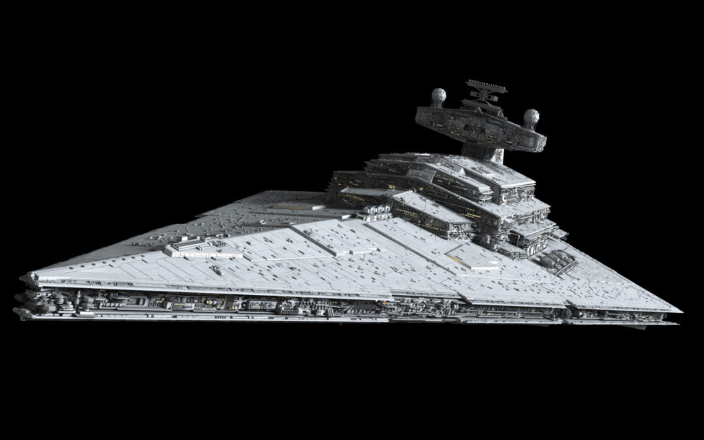 star destroyer star wars trilogia originale