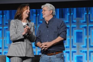 influenza di george lucas star wars celebration orlando kathleen kennedy george lucas