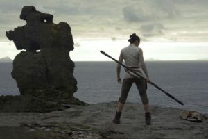 immagine di rey in star wars the last jedi