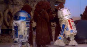 droide rosso in star wars episodio iv