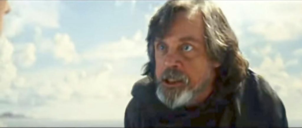 star wars the last jedi trailer spot tv luke skywalker rey