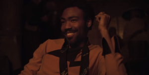 pansessuale lando calrissian trailer di solo a star wars story