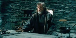 scena inedita luke skywalker the last jedi