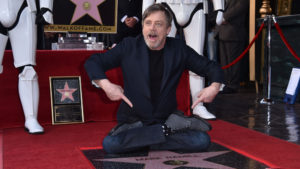 mark hamill stella sulla hollywood walk of fame