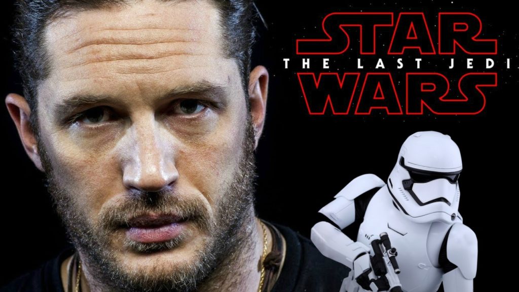 tom hardy e il video del suo cameo in star wars the last jedi