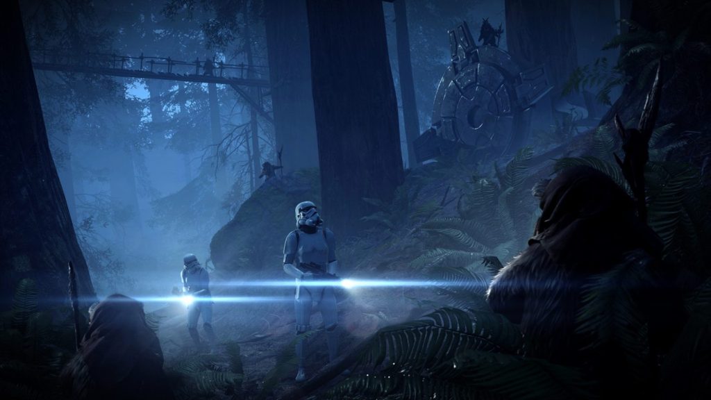 battlefront II star wars nuovo aggiornamento caccia ewok