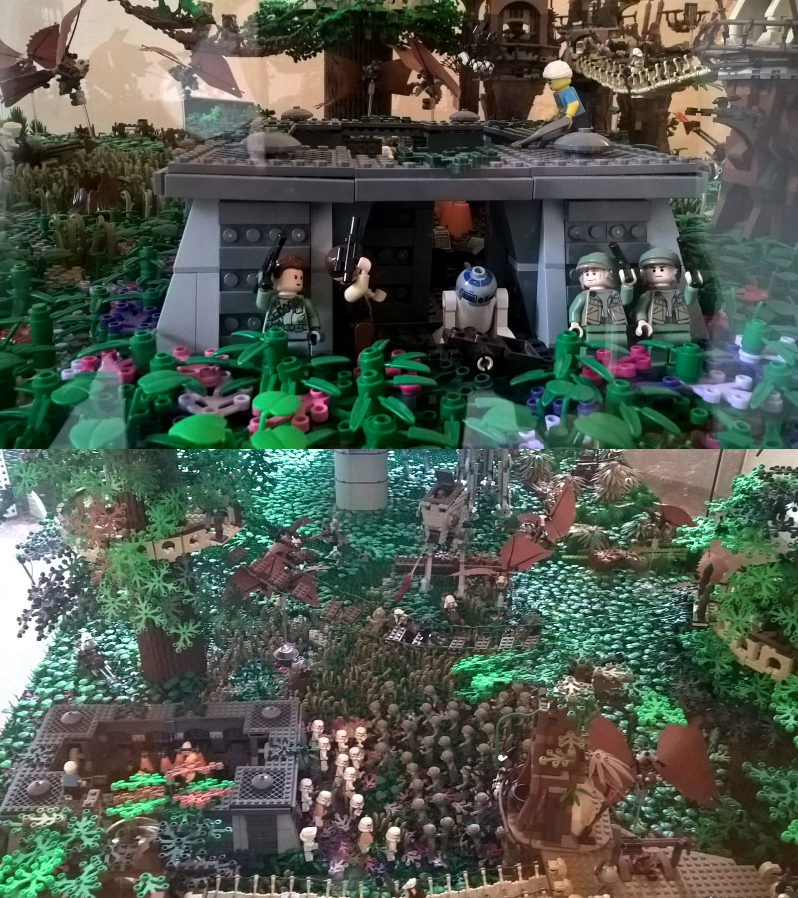 luna boscosa di endor mostra lego star wars