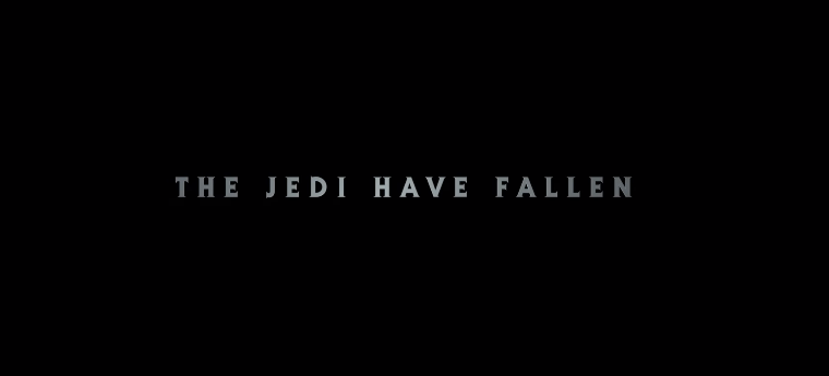 jedi: fallen order trailer primo motto the jedi have fallen