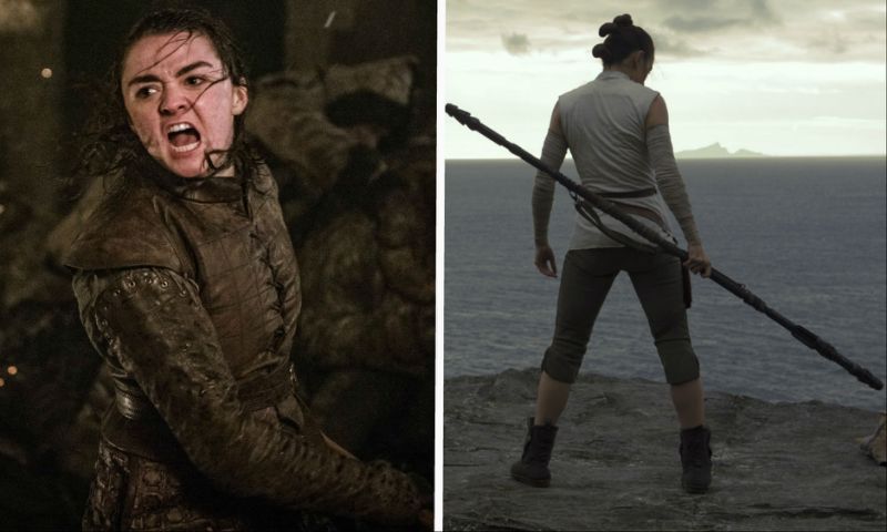 Le due protagonisti femminili di Game of Thrones e Star Wars