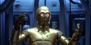 c-3po in star wars episodio v