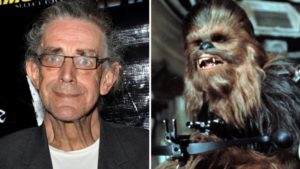 morto peter mayhew, chewbacca di star wars