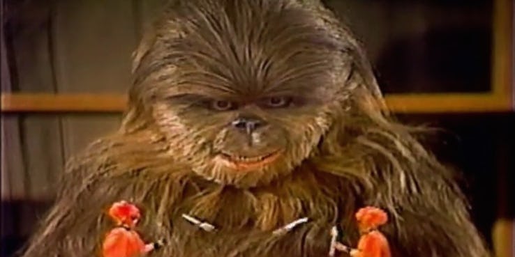 chewbecca figlio star wars holiday special 