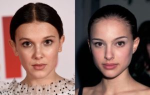 confronto tra millie bobby brown e natalie portman star wars