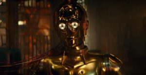 c-3po nel trailer di star wars episodio ix