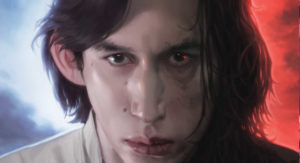 kylo ren half face