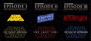 video di tutti i trailer della saga di star wars