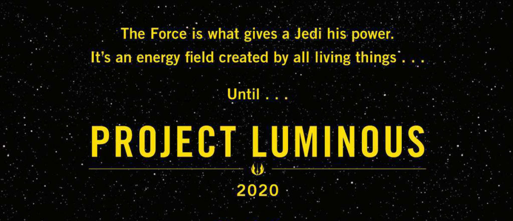 project luminous star wars la forza