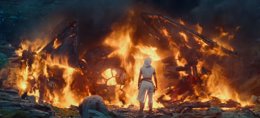 nuovo spot the rise of skywalker