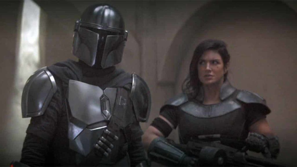 Mando e Cara, protagonisti di The Mandalorian