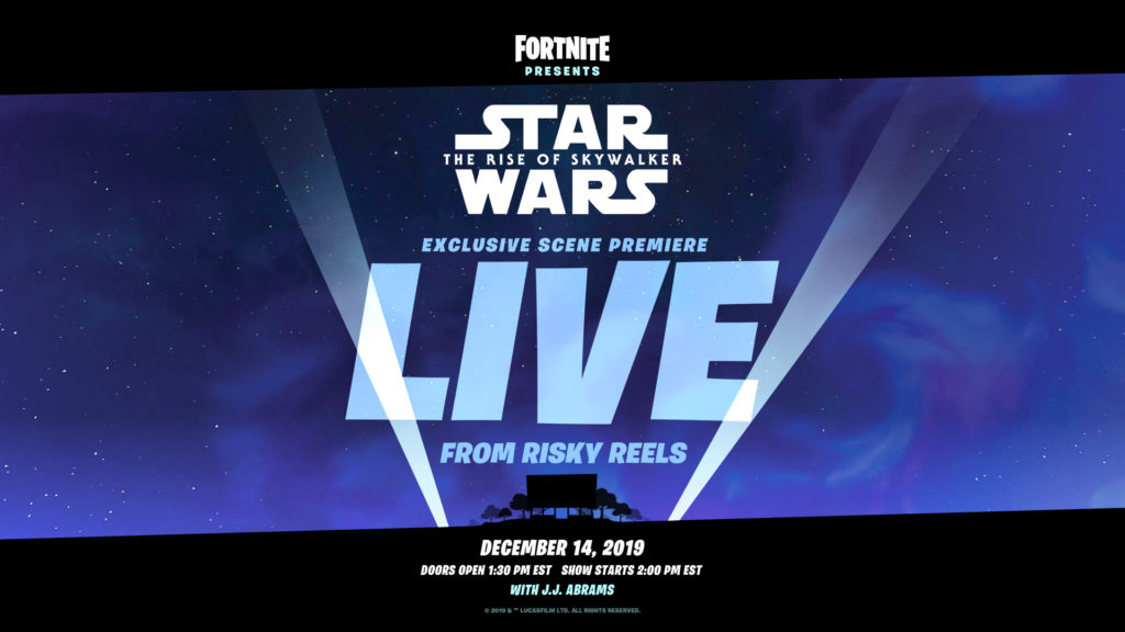 evento star wars episodio ix su fortnite