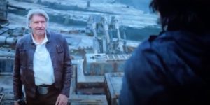 harrison Ford han solo in star wars episodio ix