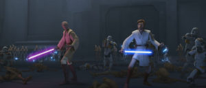 Fotogramma di The Clone Wars, stagione 7 episodio 4