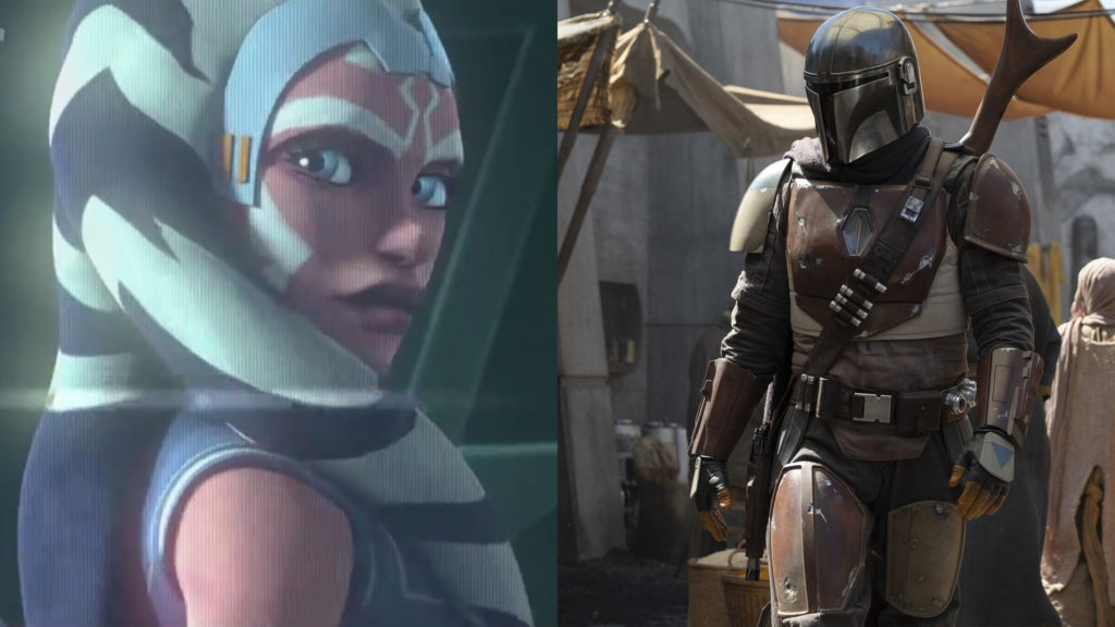 ahsoka in the mandalorian puntate