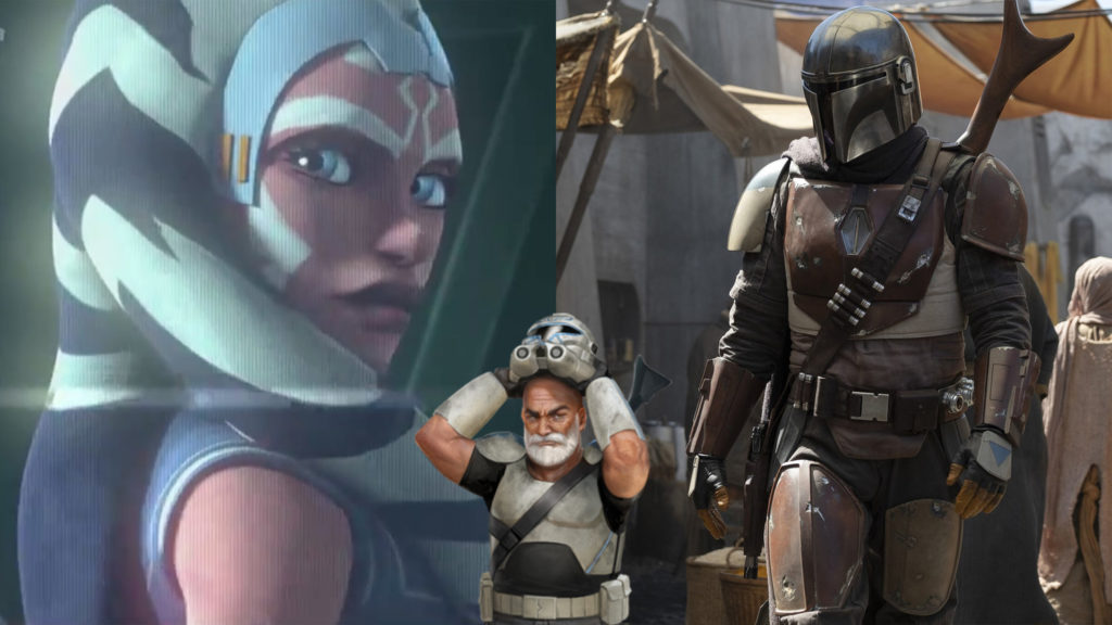 ahsoka e rex in the mandalorian