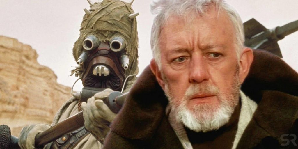 Obi-Wan Kenobi e un predatore Tusken