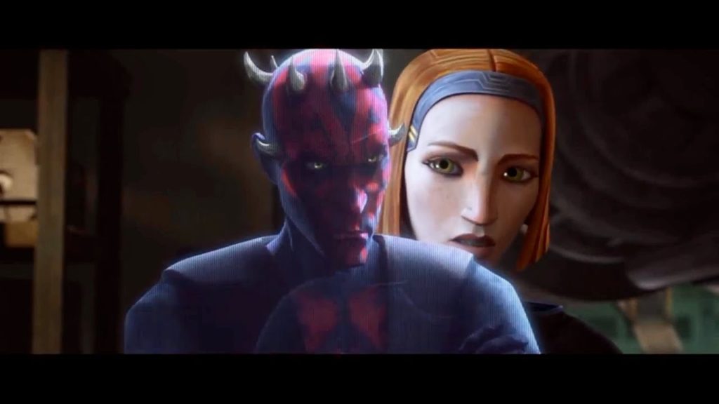 Maul e Bo-Katan in The Clone Wars 7