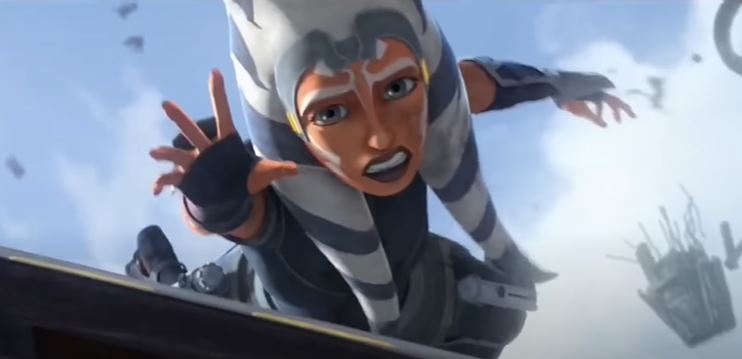 ahsoka in the clone wars