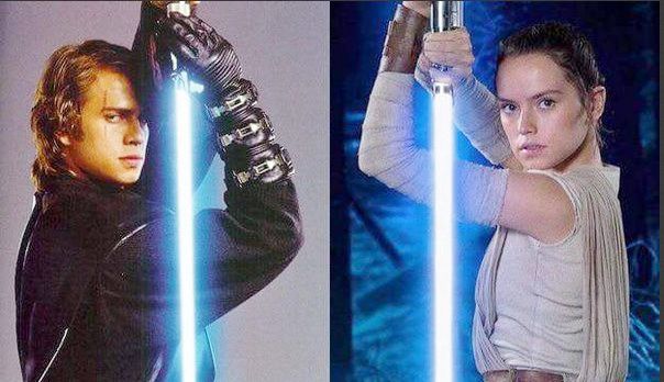 Anakin e Rey Skywalker