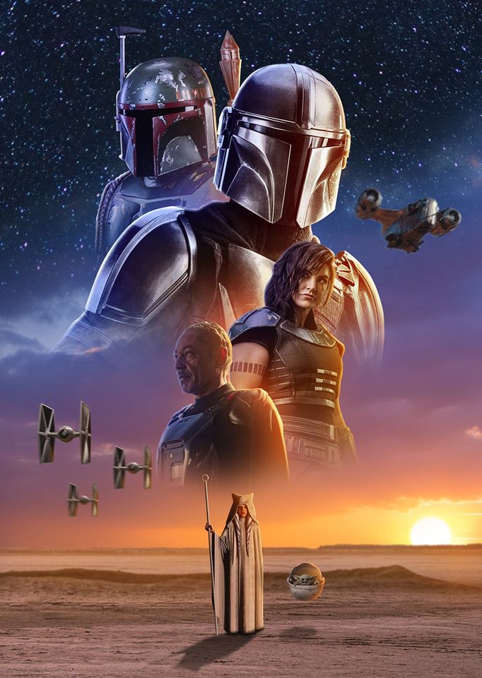 The Mandalorian Fan poster