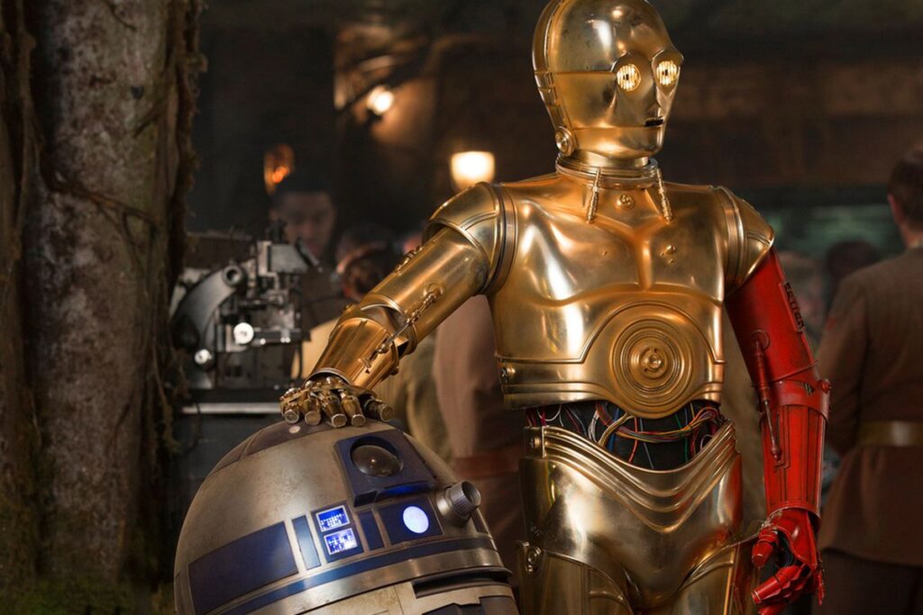 il braccio rosso di C-3PO