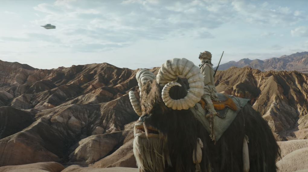 tatooine nel trailer di the mandalorian